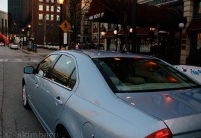 Lifestyle photo of the 2010 Ford Fusion Hybrid
