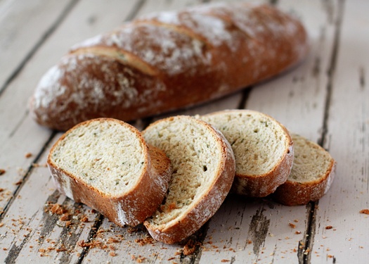 Whole Wheat Rustic Rosemary Bread