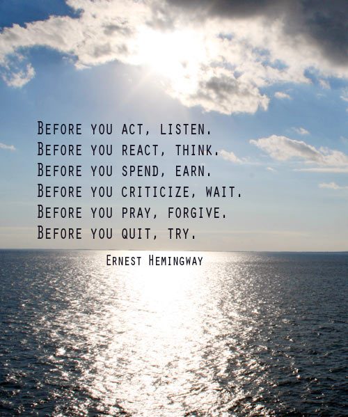 inspirational life quotes to live by. ernest hemingway quote, inspirational quote, live life to the fullest