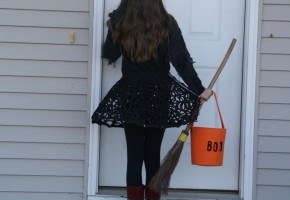 DIY witch costume