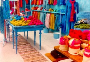 happy color yarn shop in Stockholm