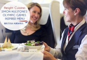 British Airways Olympic themed menu as seen on http://www.skimbacolifestyle.com