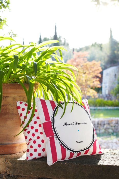 IKEA venice pillows as seen on http://www.skimbacolifestyle.com/2012/05/ikea-myrlilja.html IKEA pillows, outdoor living, summer, limited edition