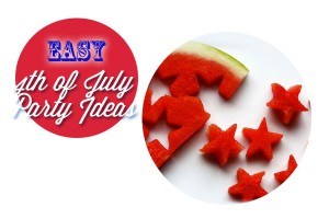 Inexpensive 4th of July party ideas  as seen on http://www.skimbacolifestyle.com