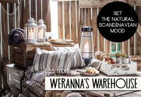 Natural Scandinavian Decorating Style