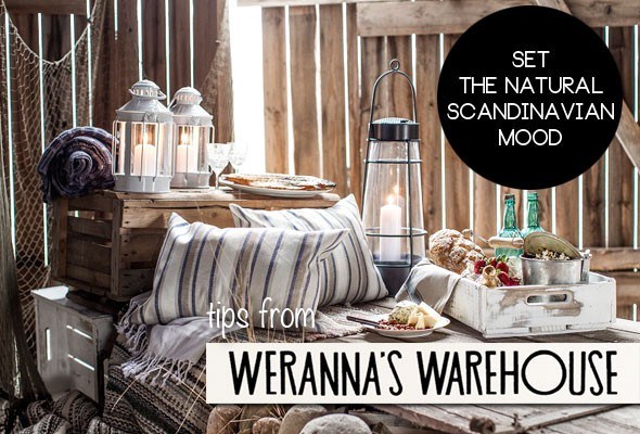 Natural Scandinavian Decorating Style