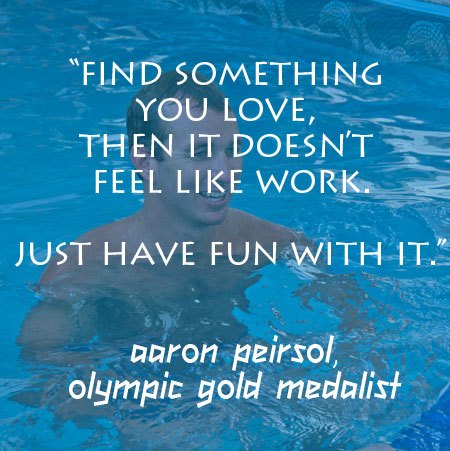 quote from Olympic Gold Medalist