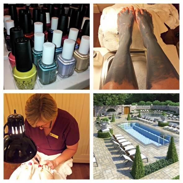Homestead Spa collage