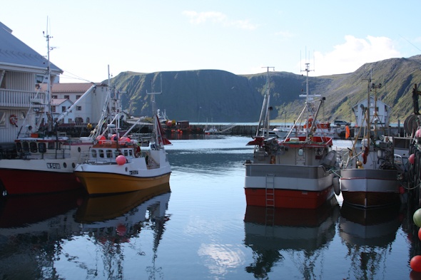 Honningsvåg in Norway by @SatuVW