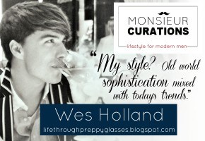 Monsieur Curations - Men's Lifestyle at Skimbaco Lifestyle, feature by Wes Holland