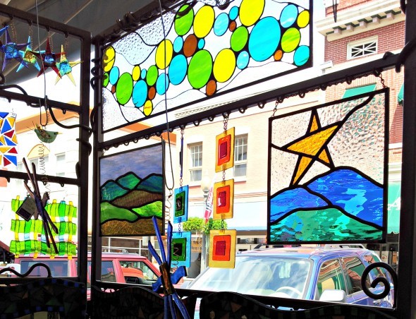 stained glass window