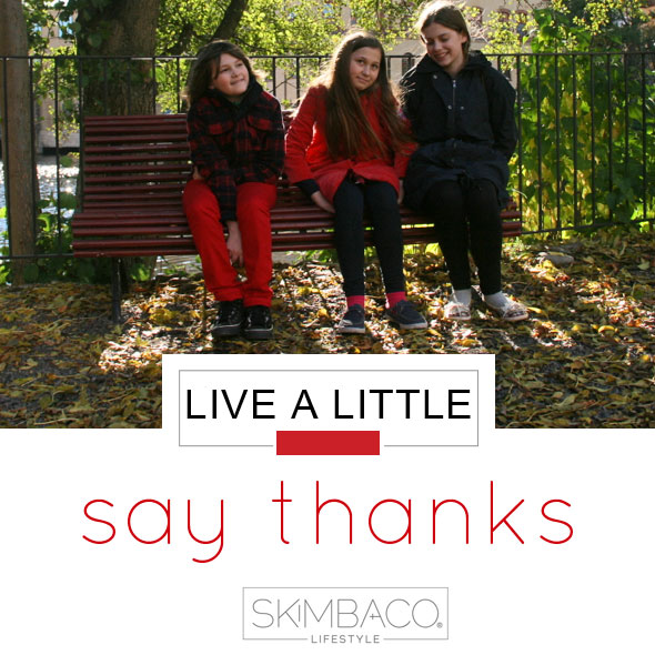 live a little: say thanks live a little, thankful, say thank you, gratitude, live life to the fullest