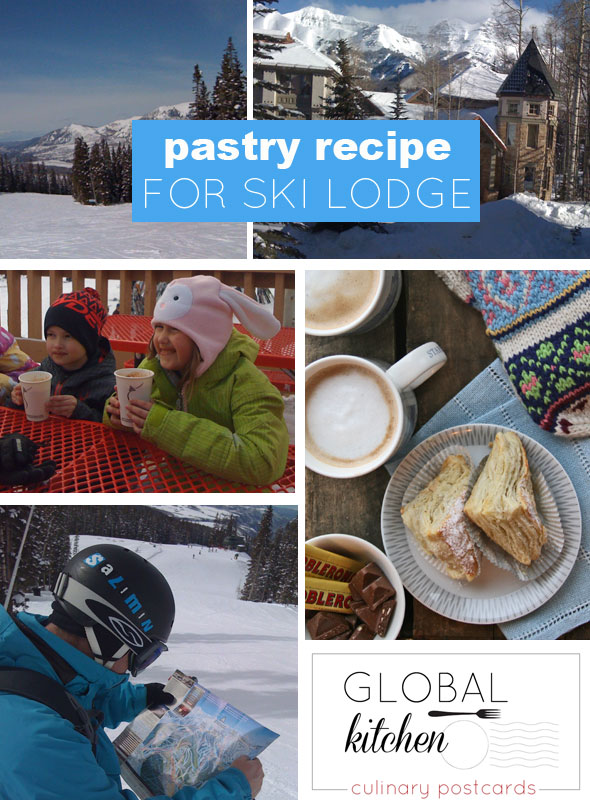 Toblerone pastry recipe for apres-ski in the ski lodge via http://www.skimbacolifestyle.com/2012/11/toblerone-pastry-danish-recipe.html