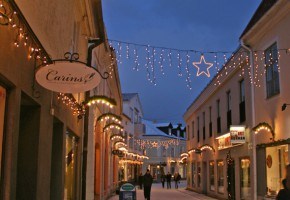 Vadstena during Christmas time