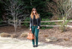 Corduroy and Combat boots
