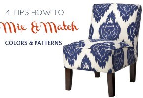 tips how to mix and match colors and patterns at home