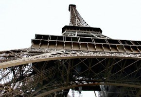 Eiffel Tower from below