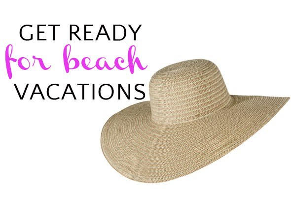 beach vacation shopping