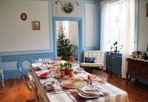 Christmas in Swedish mansion