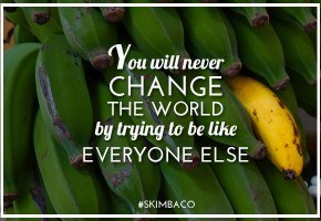 Be different, like the bananas of Madeira.