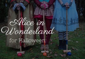 Alice in Wonderland as a Halloweeen Theme