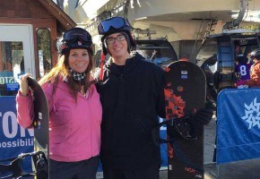 My Skimbaco moment: trying snowboarding for the first time with my son. By http://instagram.com/desmiller