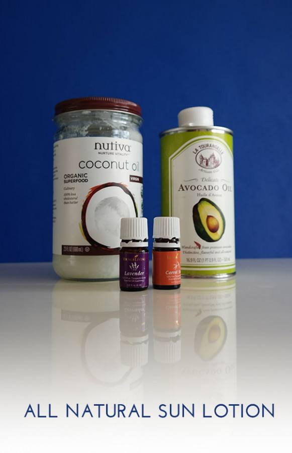 DIY Natural Sun Lotion with Essential Oils Skimbaco Lifestyle
